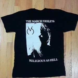 March Violets M medium band goth punk
